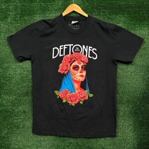 Deftones Dia De Los Deftones Catrina T-Shirt Size Large